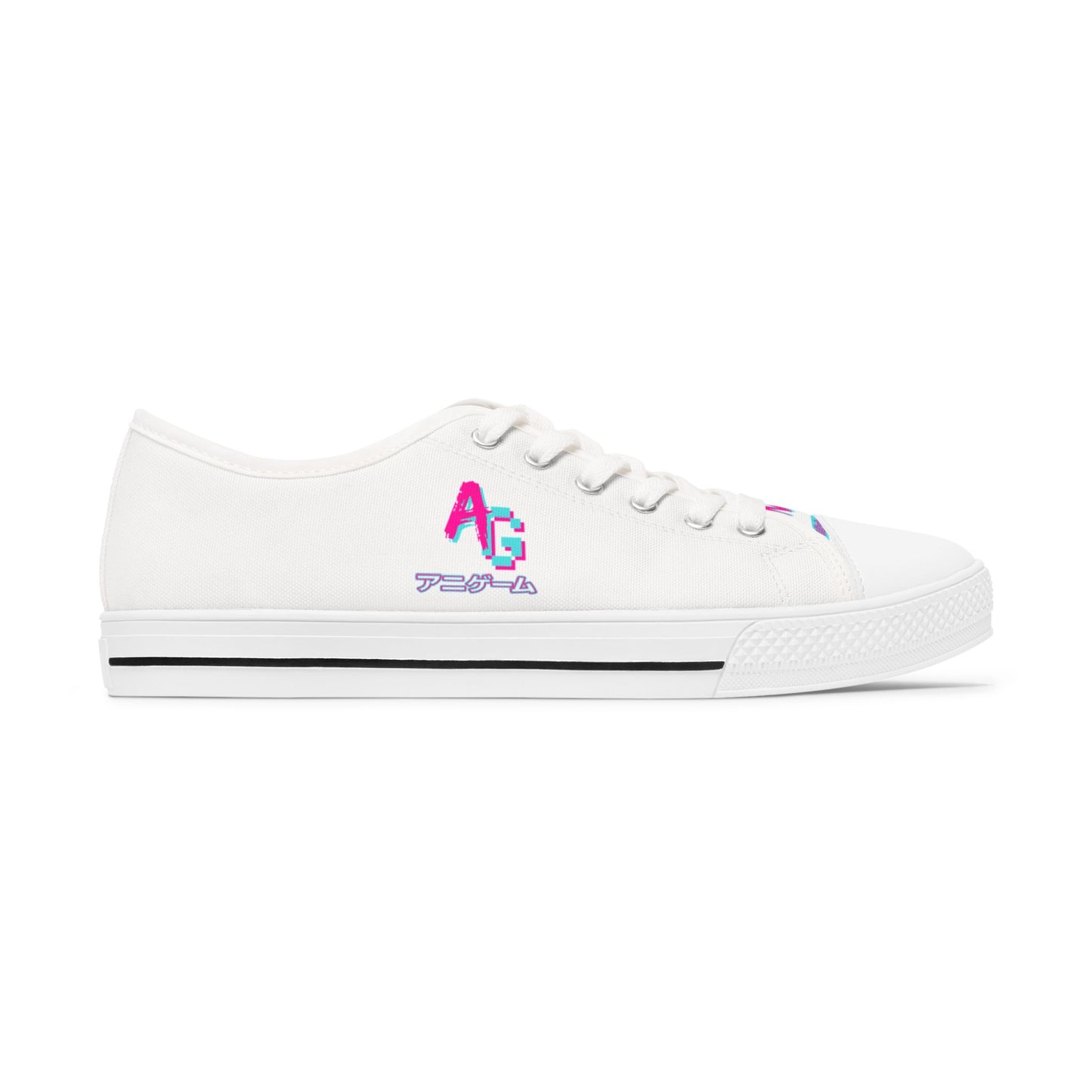 AniGame Original ~ Women's Low Top Sneakers, Cute Sneakers, Casual Footwear, Everyday Sneakers, Trendy Fashion