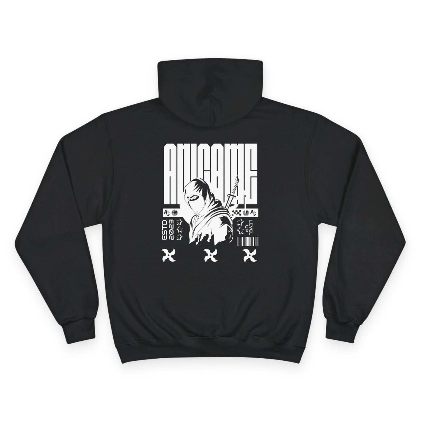 AniGame X Champion “Dark Shinobi”Hoodie