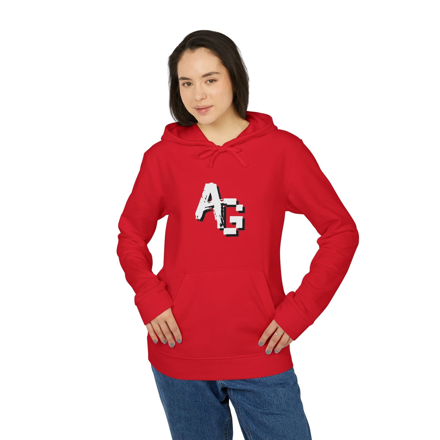 AniGame x Adidas Unisex Fleece Hoodie