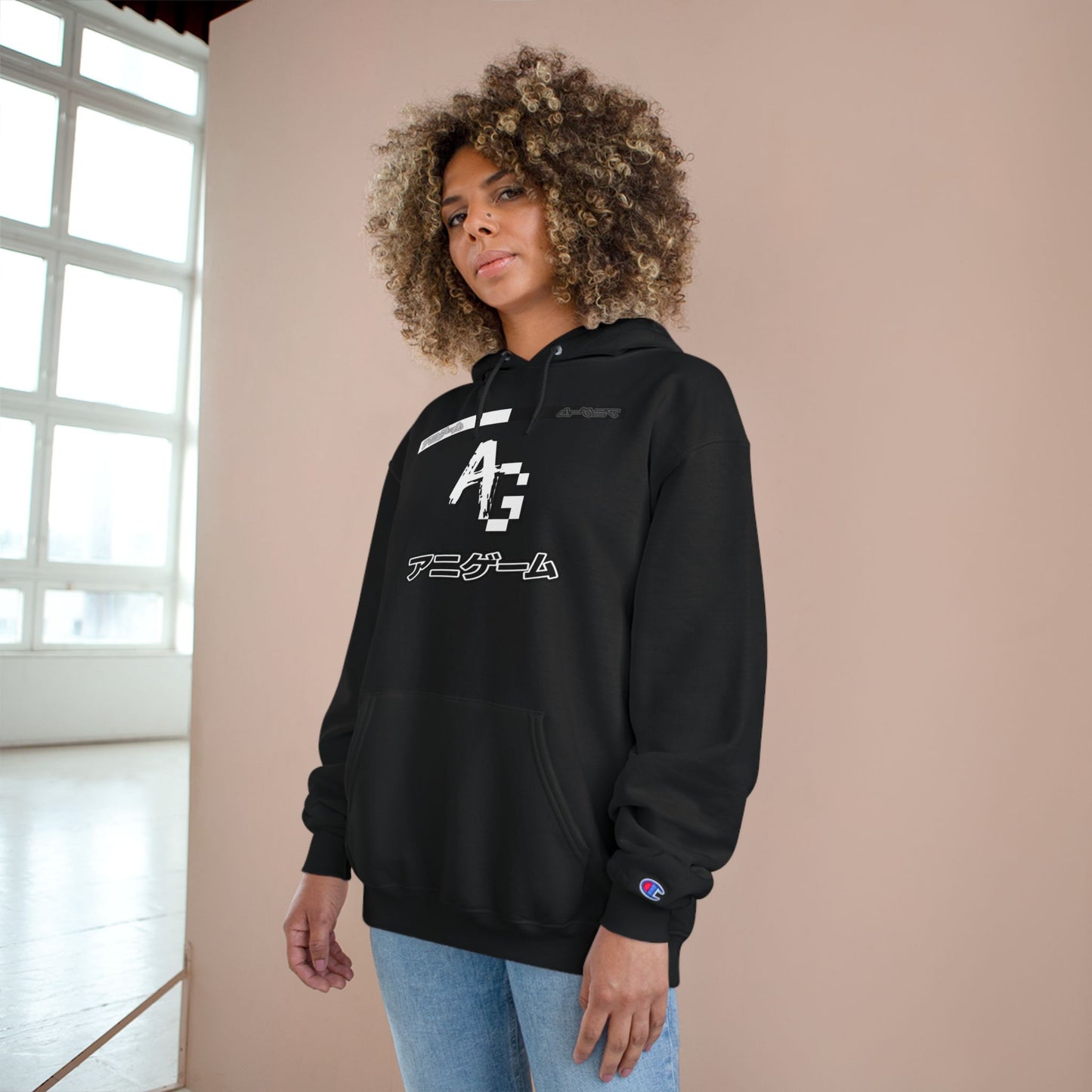 AniGame x Champion Hoodie - Stylish and Comfy Casual Wear