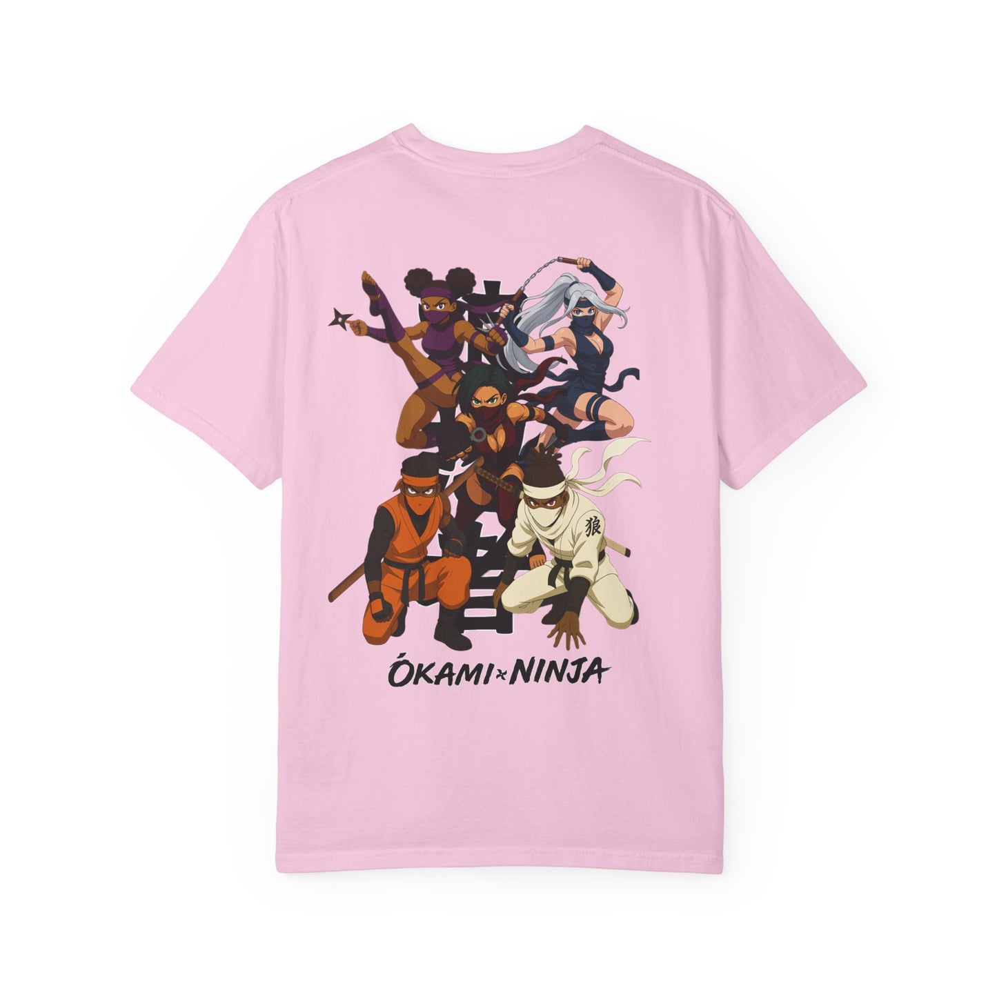 AniGame Original ~ “Ōkami Ninja” Unisex T-shirt - Anime Streetwear Casual Design