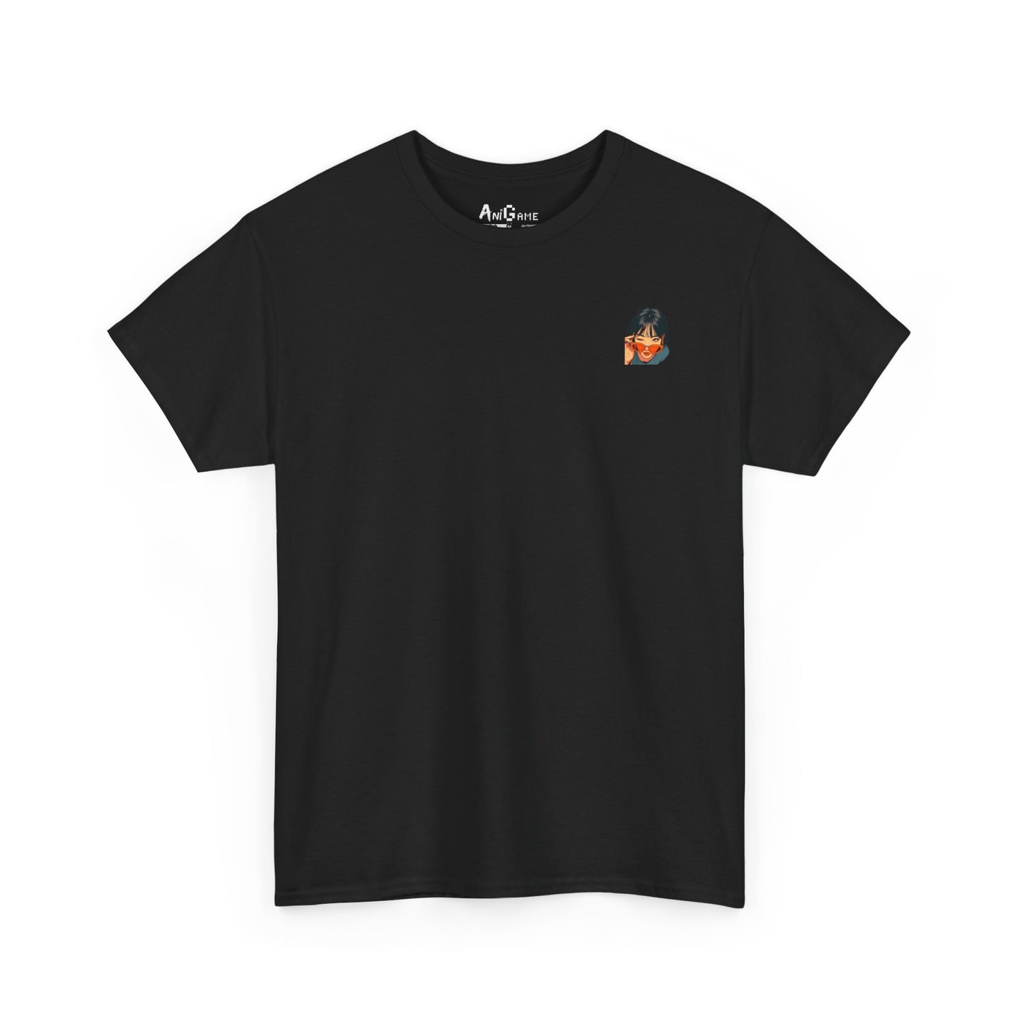 AniGame “Orange Wassup” T-Shirt , Vintage Anime Shirt, Unisex Cotton T-Shirt, Casual Graphic Wear