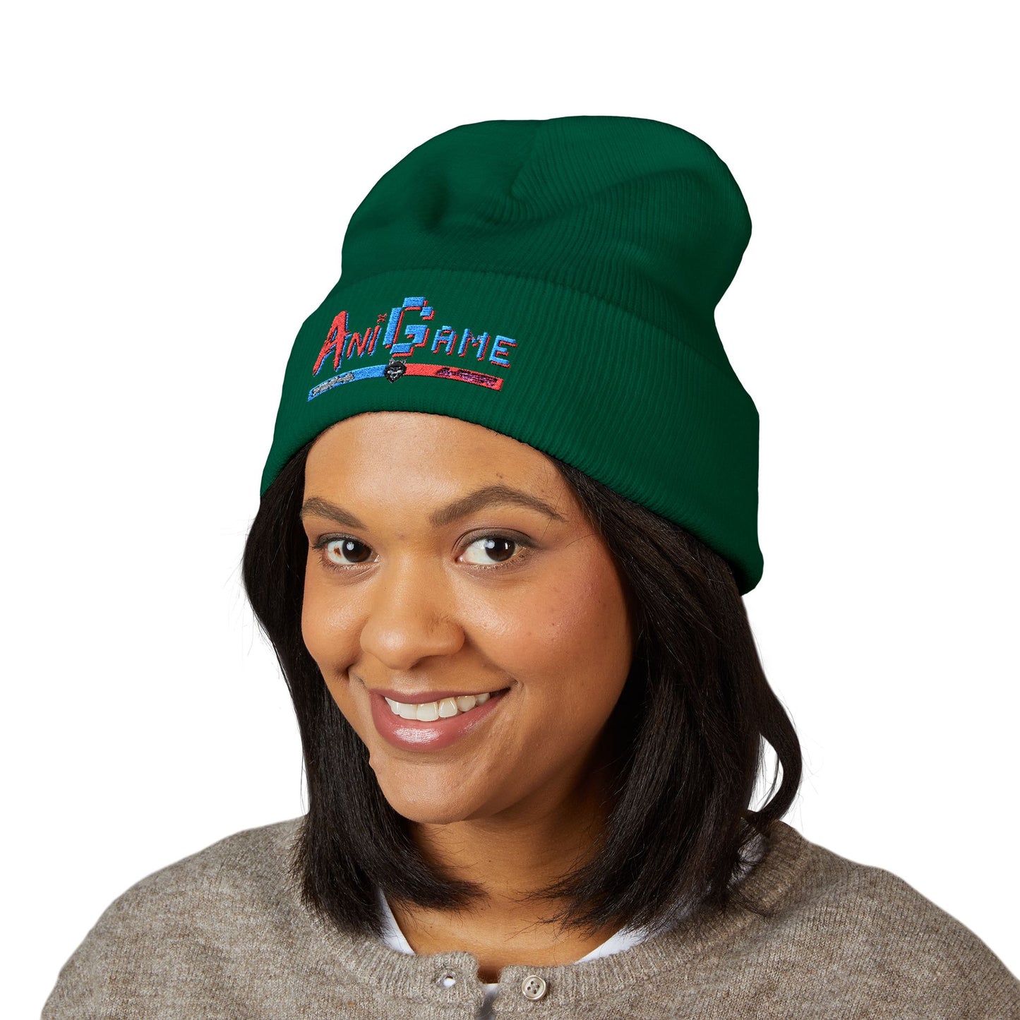 AniGame Original ~ Classic Cuffed Beanie (Embroidery)