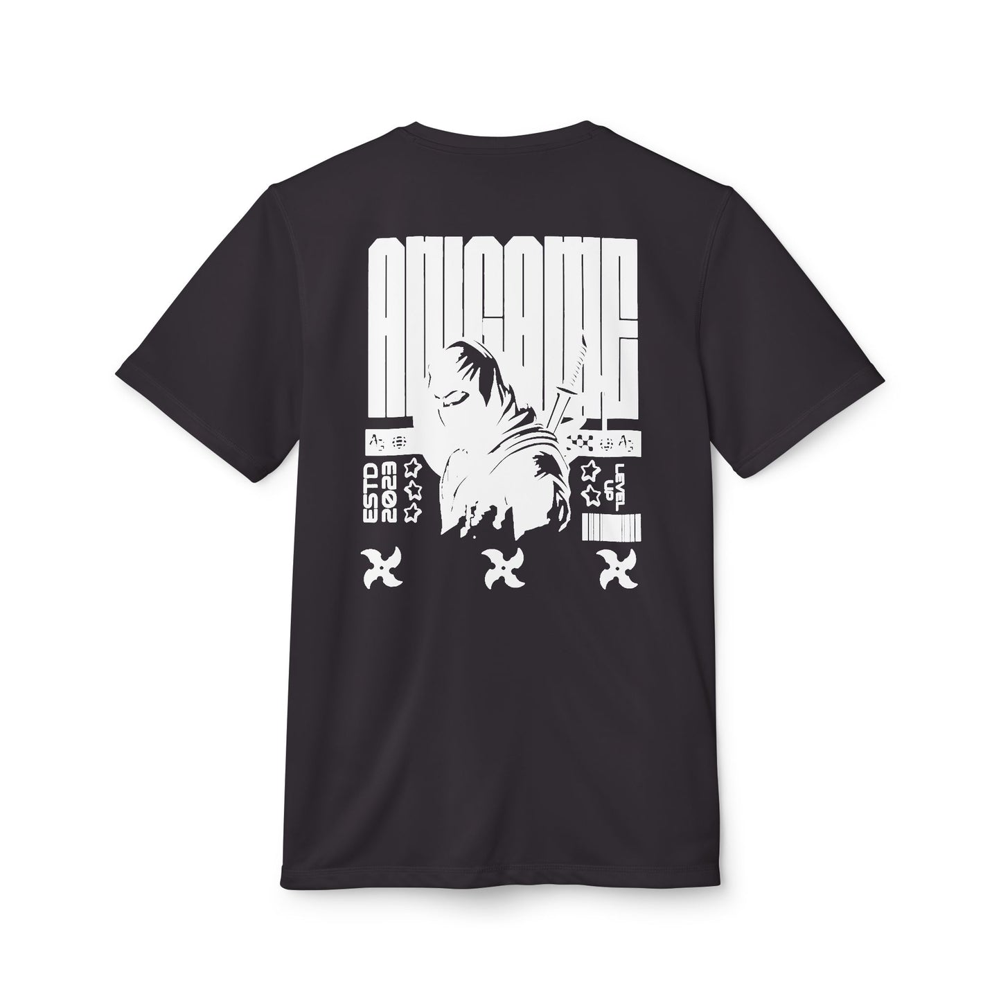 AniGame x Adidas “Dark Shinobi” Unisex Sport T-shirt