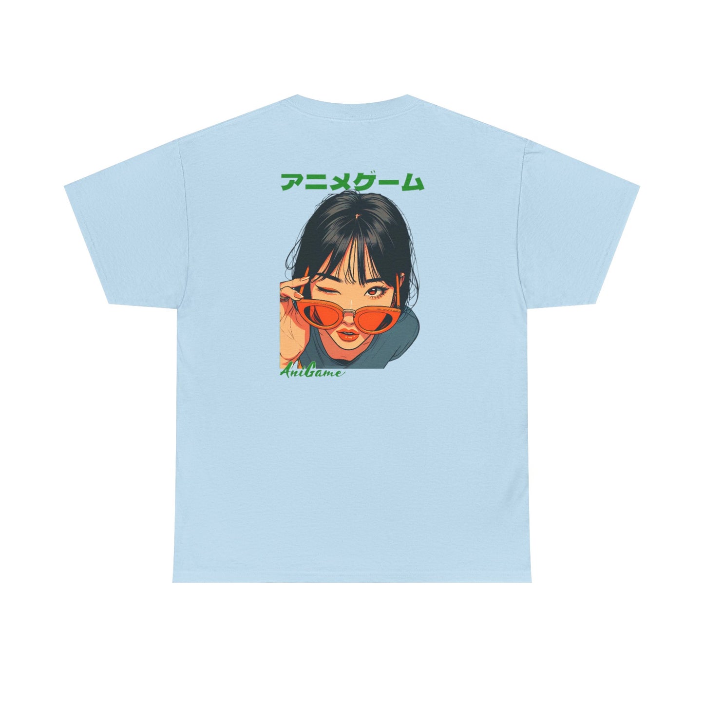 AniGame “Orange Wassup” T-Shirt , Vintage Anime Shirt, Unisex Cotton T-Shirt, Casual Graphic Wear