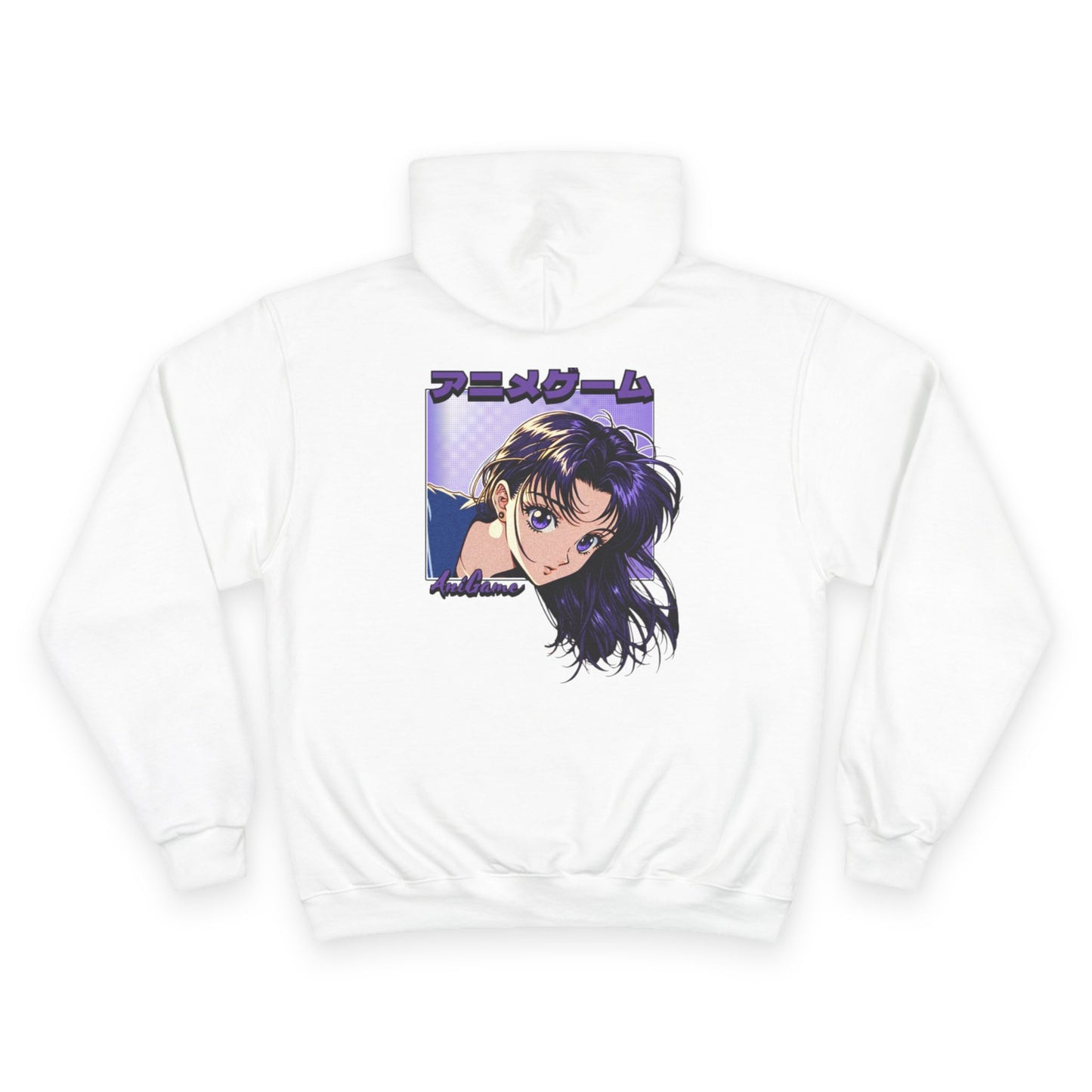 AniGame X Champion “CURIOUS PURPLE” Hoodie