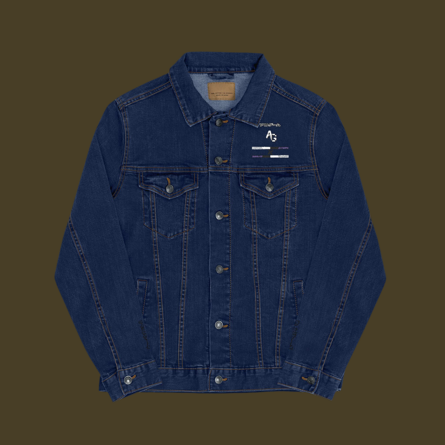 Unisex Denim Jacket (Embroidery)