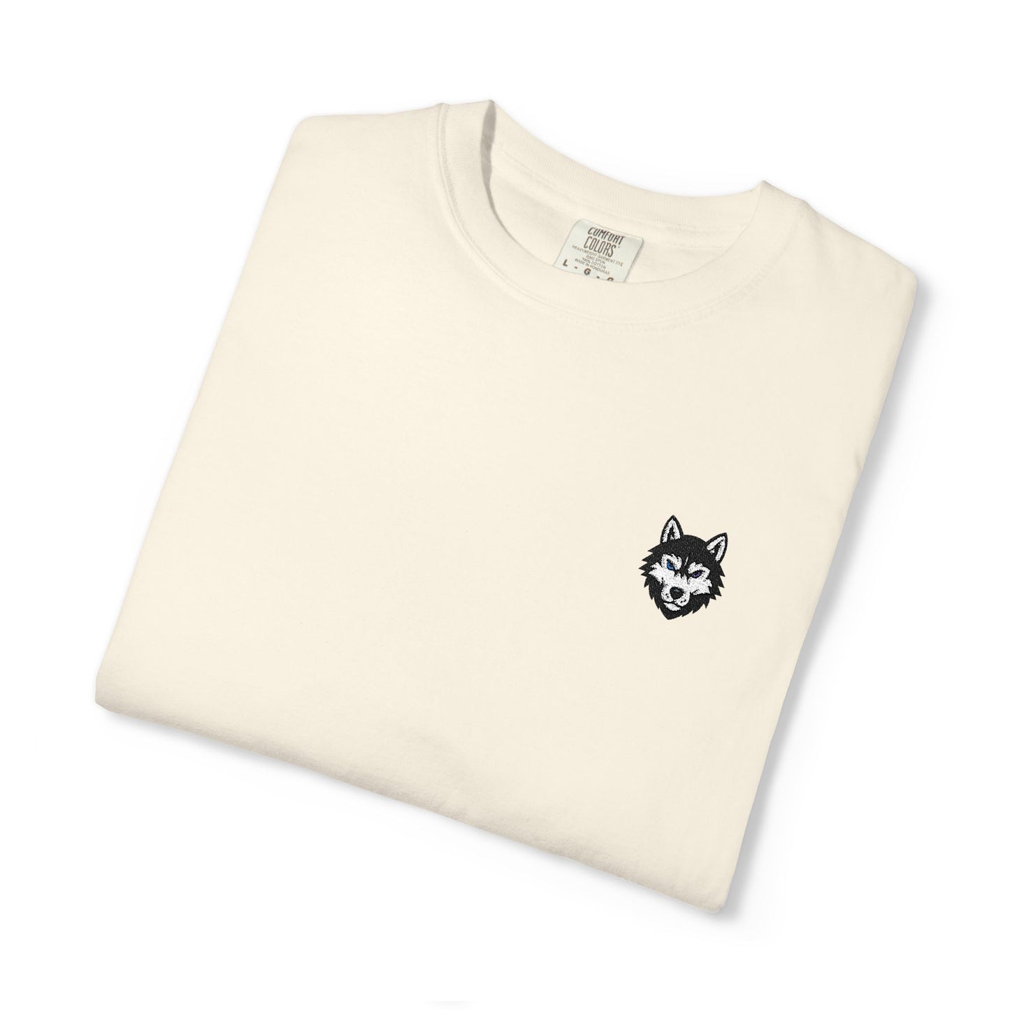 AniGame Original ~ “Kyro the Wolf” (Black and White Design) Short-Sleeve T-Shirt