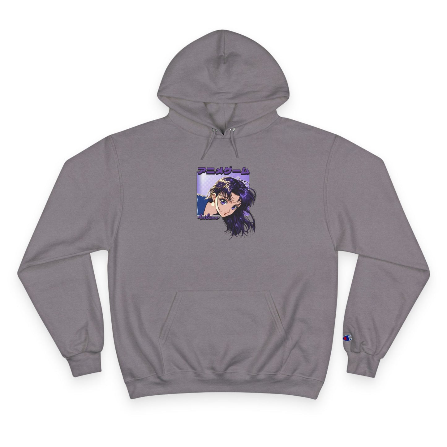 AniGame X Champion “CURIOUS PURPLE” Hoodie