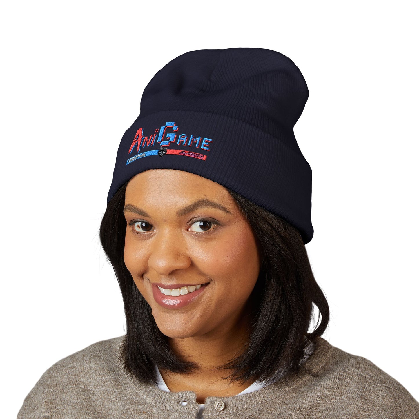 AniGame Original ~ Classic Cuffed Beanie (Embroidery)
