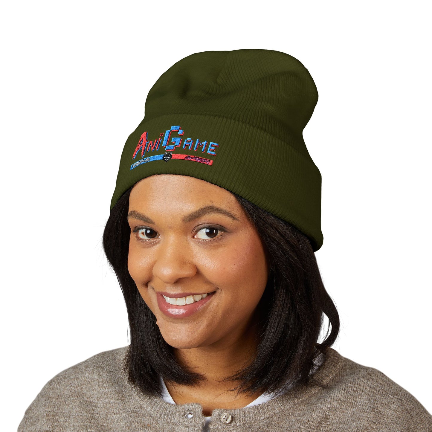 AniGame Original ~ Classic Cuffed Beanie (Embroidery)