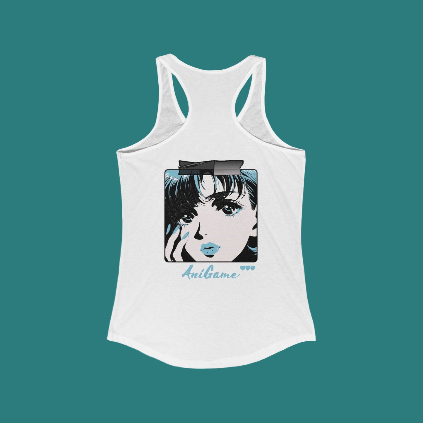 AniGame "Blue Surprise" Women's Racerback Tank
