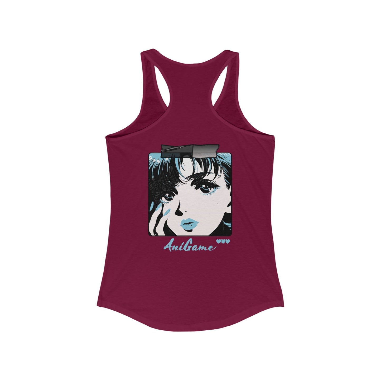 AniGame "Blue Surprise" Women's Racerback Tank