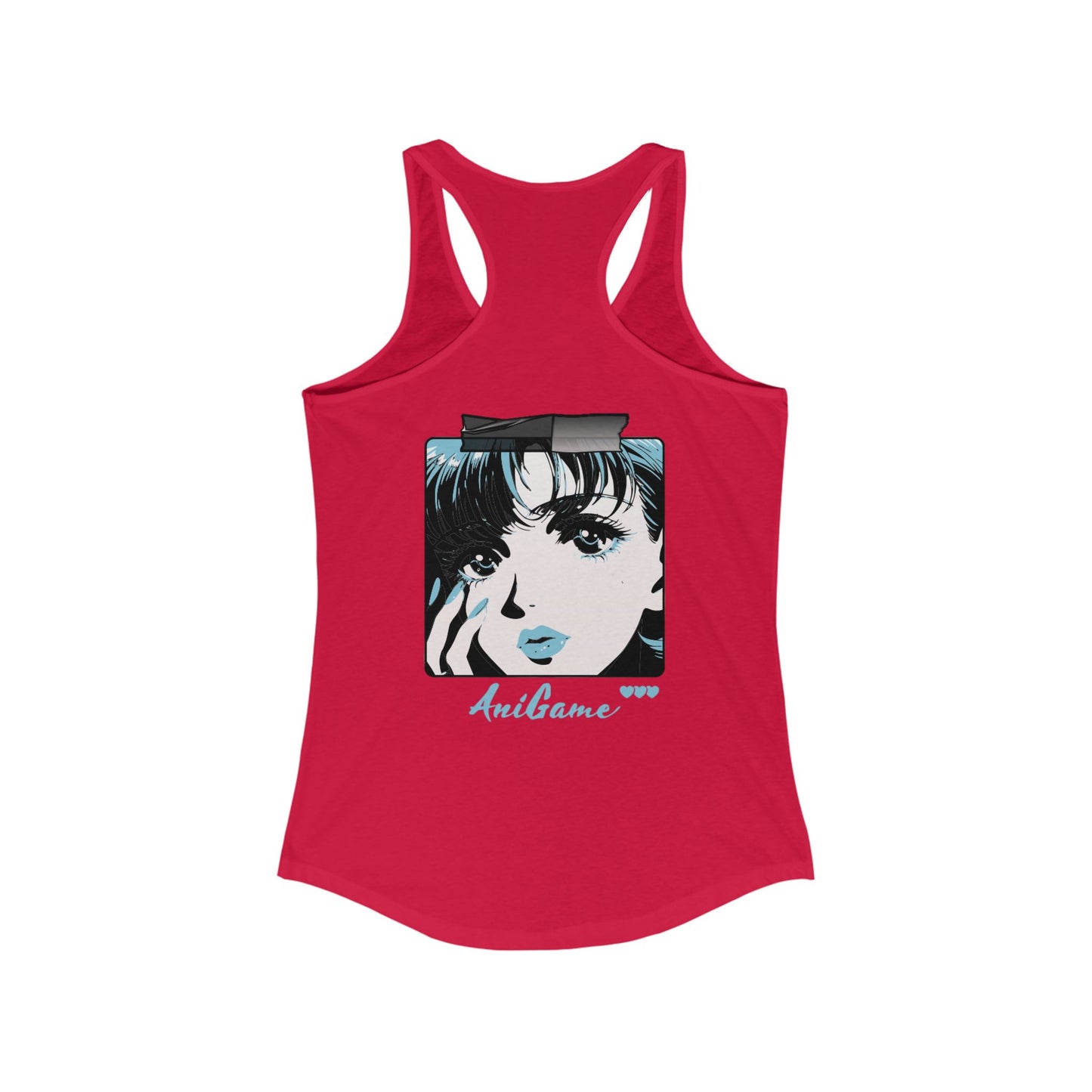AniGame "Blue Surprise" Women's Racerback Tank