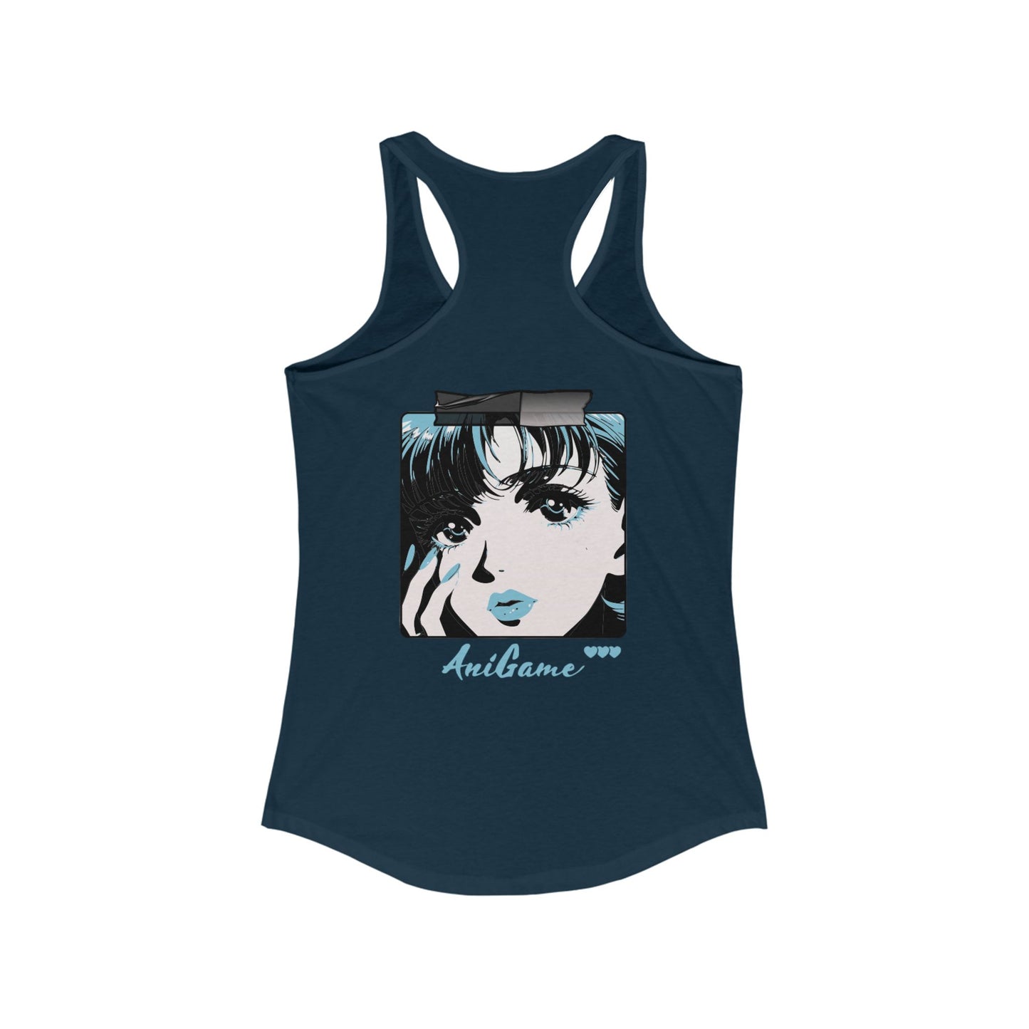 AniGame "Blue Surprise" Women's Racerback Tank