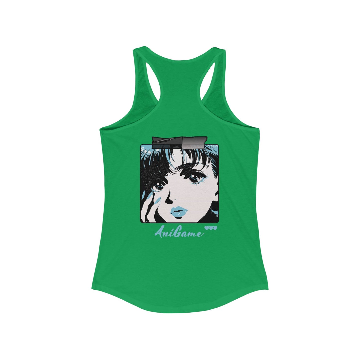 AniGame "Blue Surprise" Women's Racerback Tank