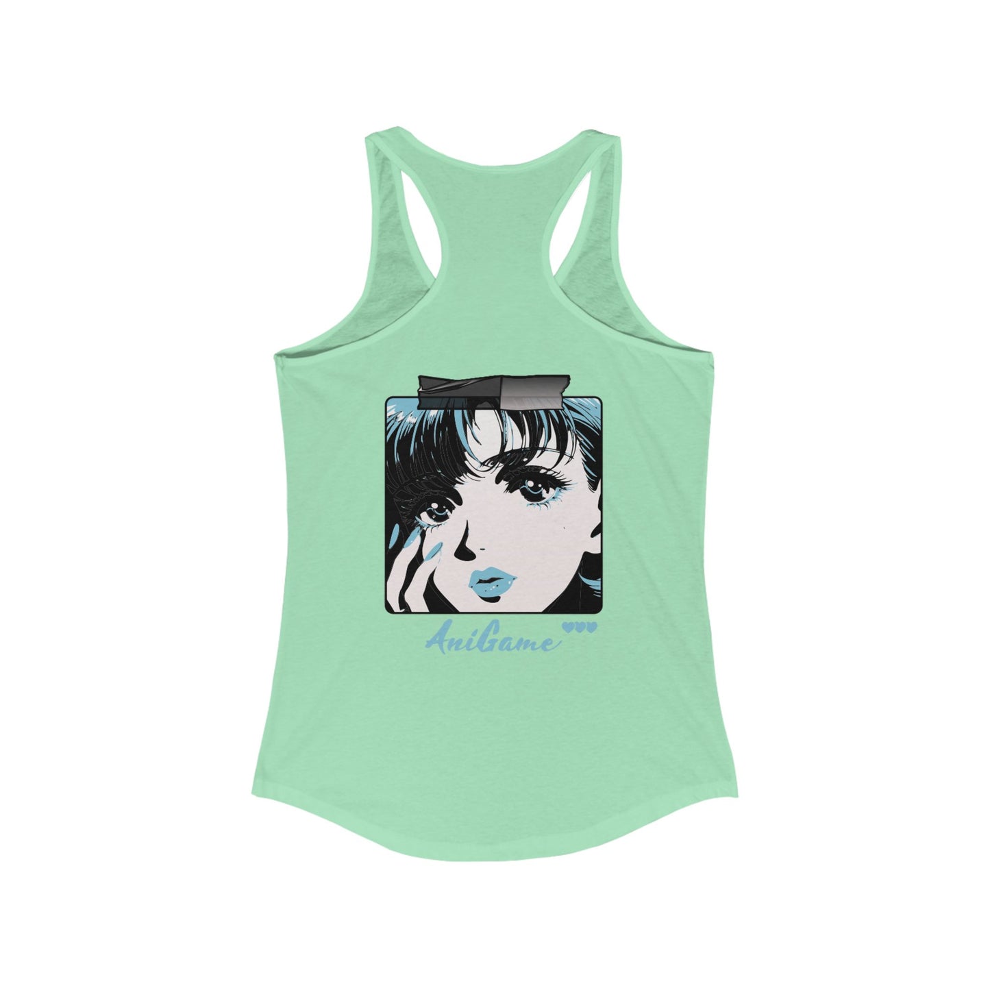 AniGame "Blue Surprise" Women's Racerback Tank