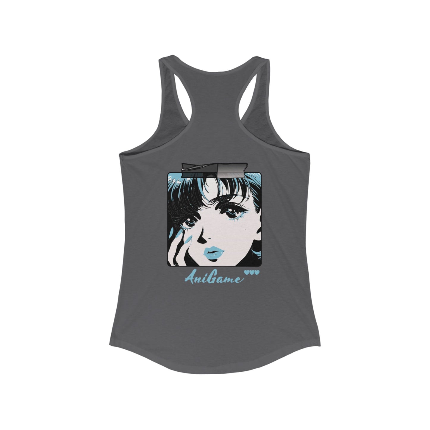 AniGame "Blue Surprise" Women's Racerback Tank