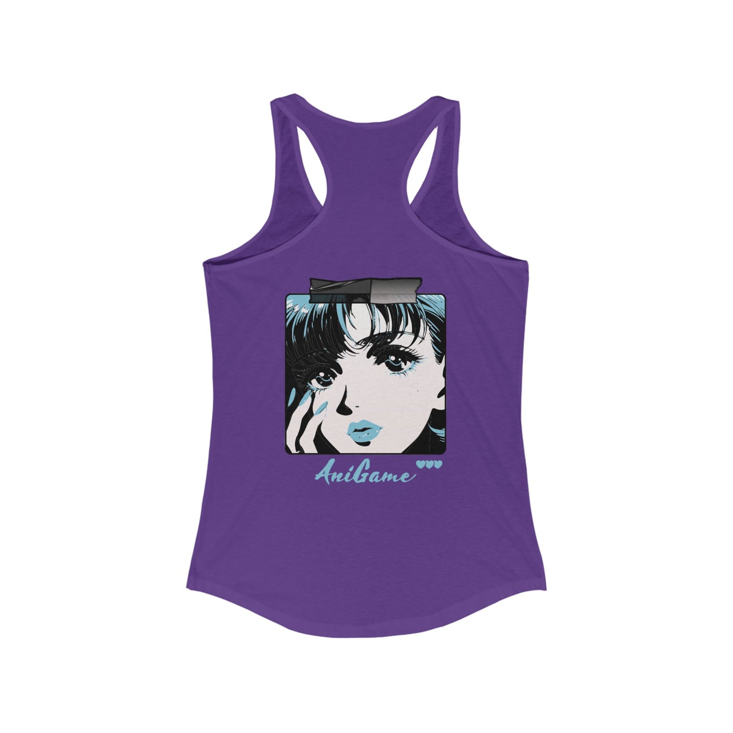 AniGame "Blue Surprise" Women's Racerback Tank