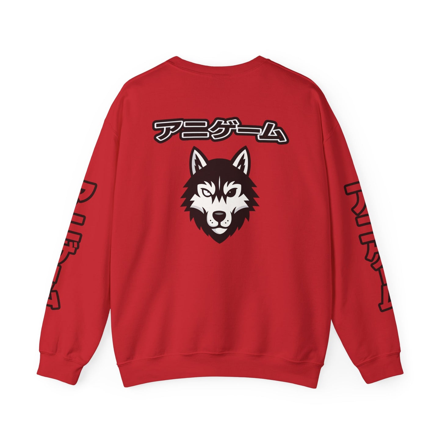 AniGame Unisex Crewneck Sweatshirt, Cozy Fashion, Graphic Sweatshirt, Gifts for Gamers, Streetwear Style