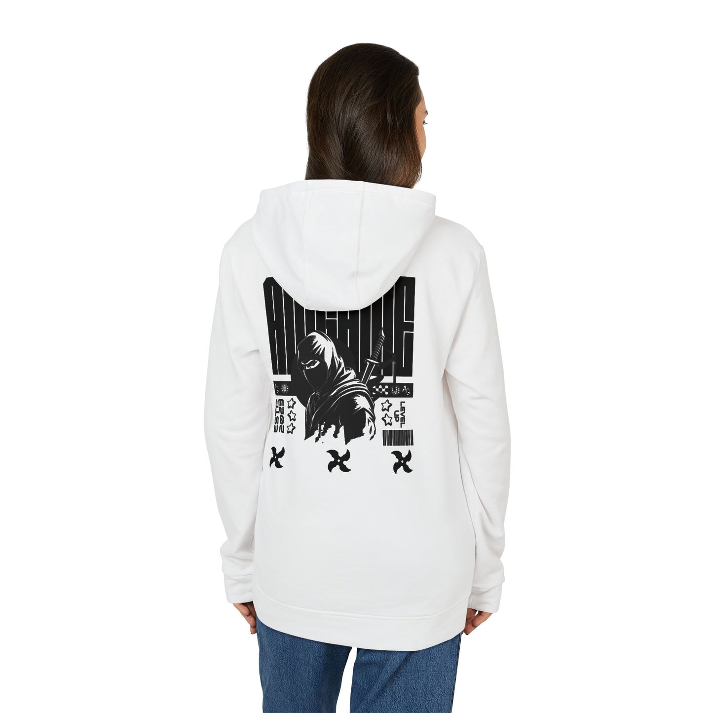 AniGame x Adidas Unisex Fleece Hoodie