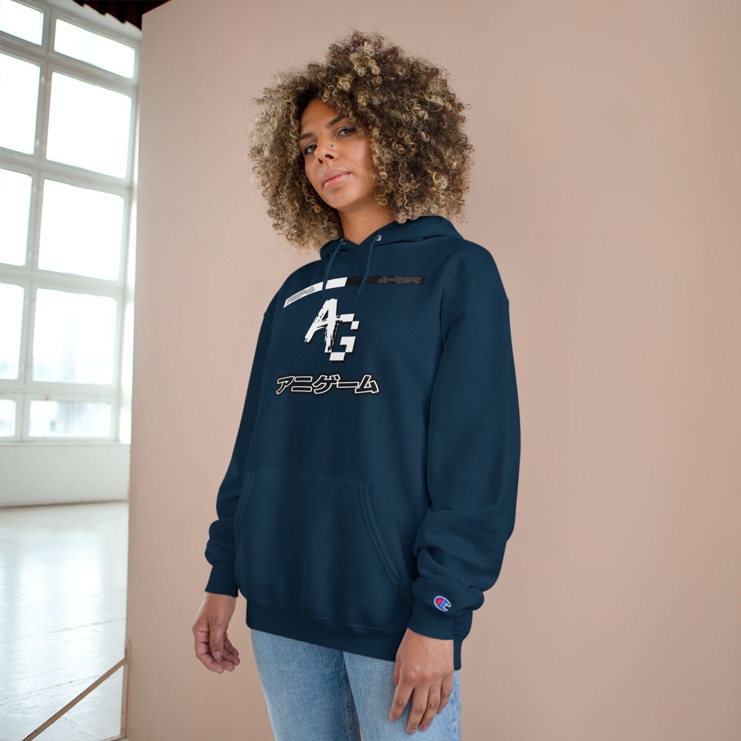 AniGame x Champion Hoodie - Stylish and Comfy Casual Wear