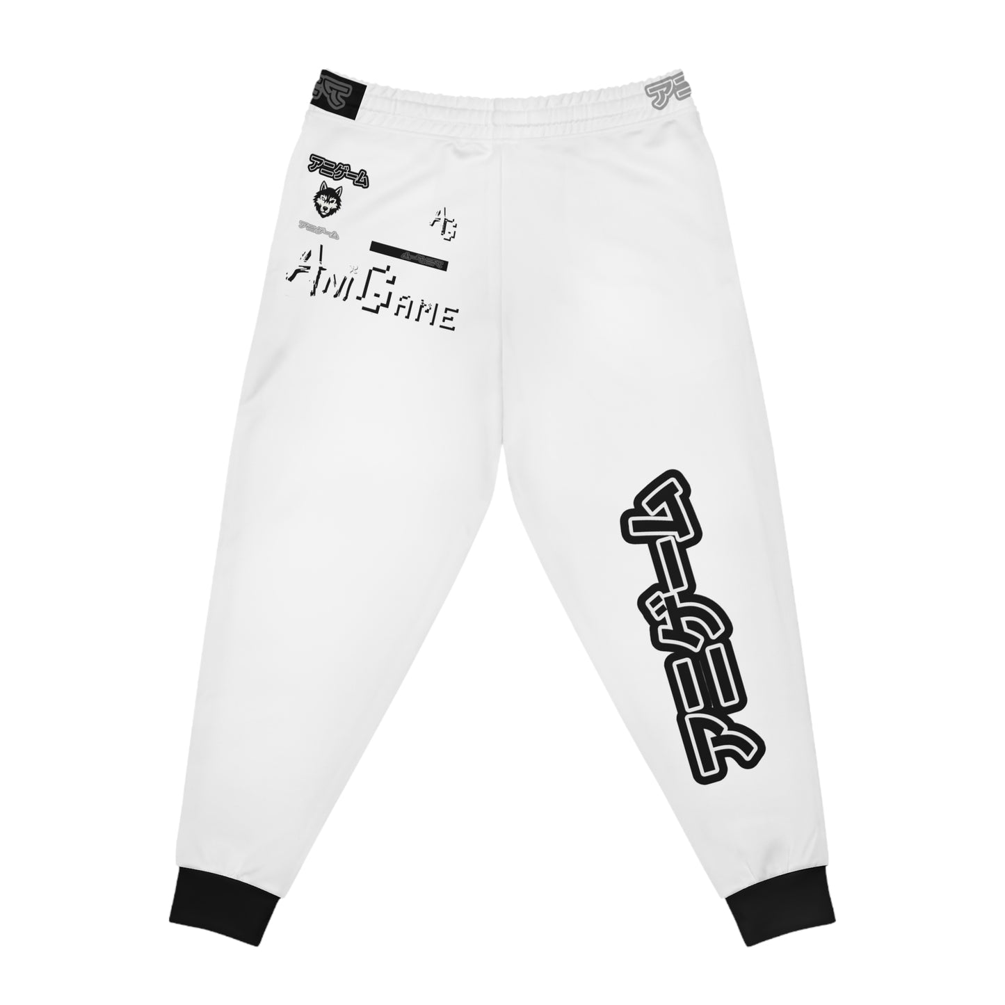 AniGame Athletic/Casual Joggers (WHITE)