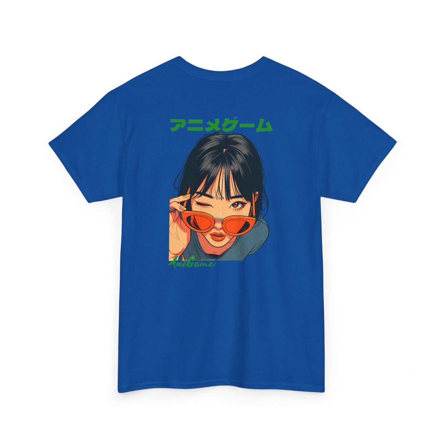 AniGame “Orange Wassup” T-Shirt , Vintage Anime Shirt, Unisex Cotton T-Shirt, Casual Graphic Wear