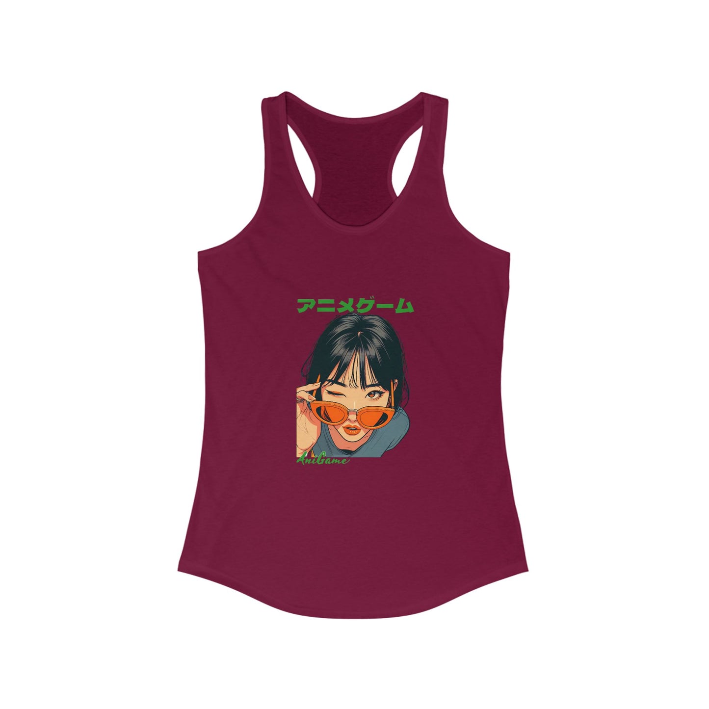AniGame Woman's Racerback Tank Top