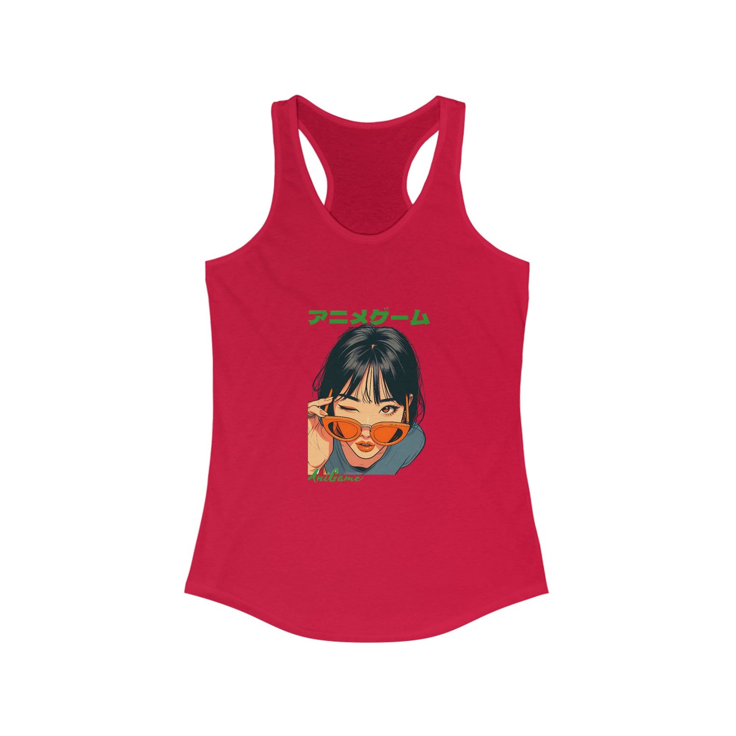 AniGame Woman's Racerback Tank Top