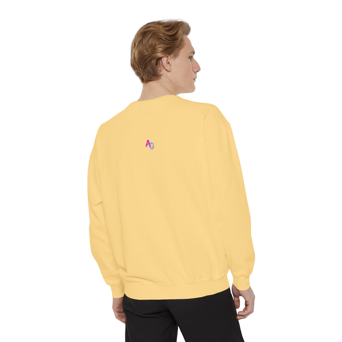 AniGame “Future Kunoichi” Unisex Garment-Dyed Sweatshirt