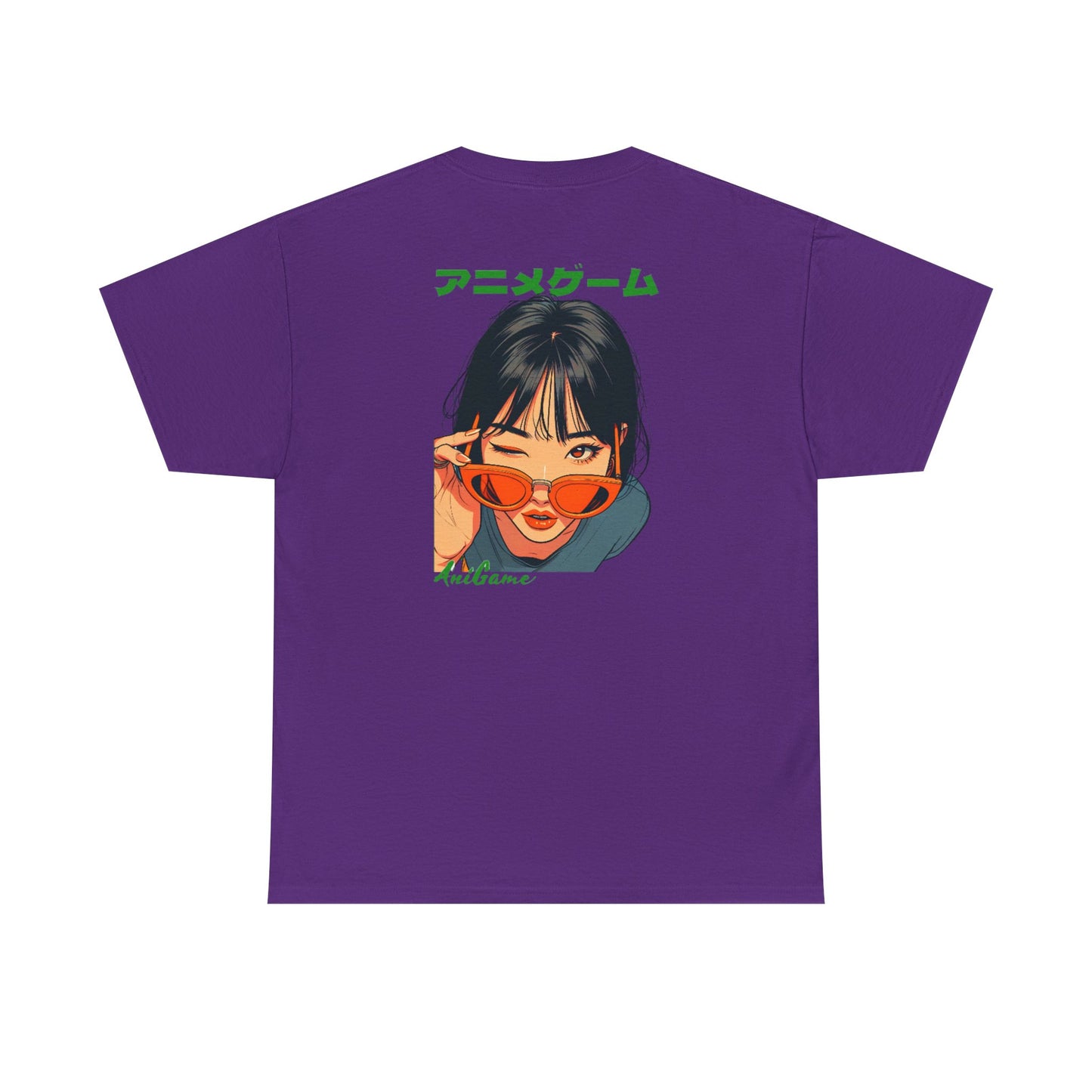 AniGame “Orange Wassup” T-Shirt , Vintage Anime Shirt, Unisex Cotton T-Shirt, Casual Graphic Wear