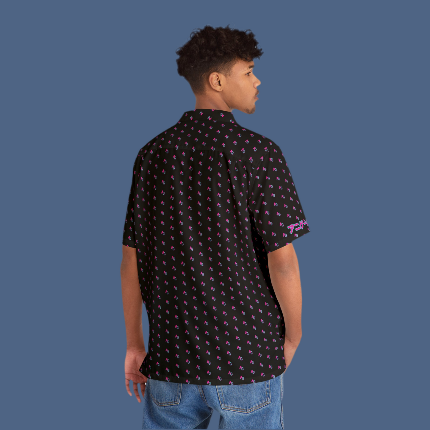 AniGame Original ~ Short-Sleeve Button Up Shirt