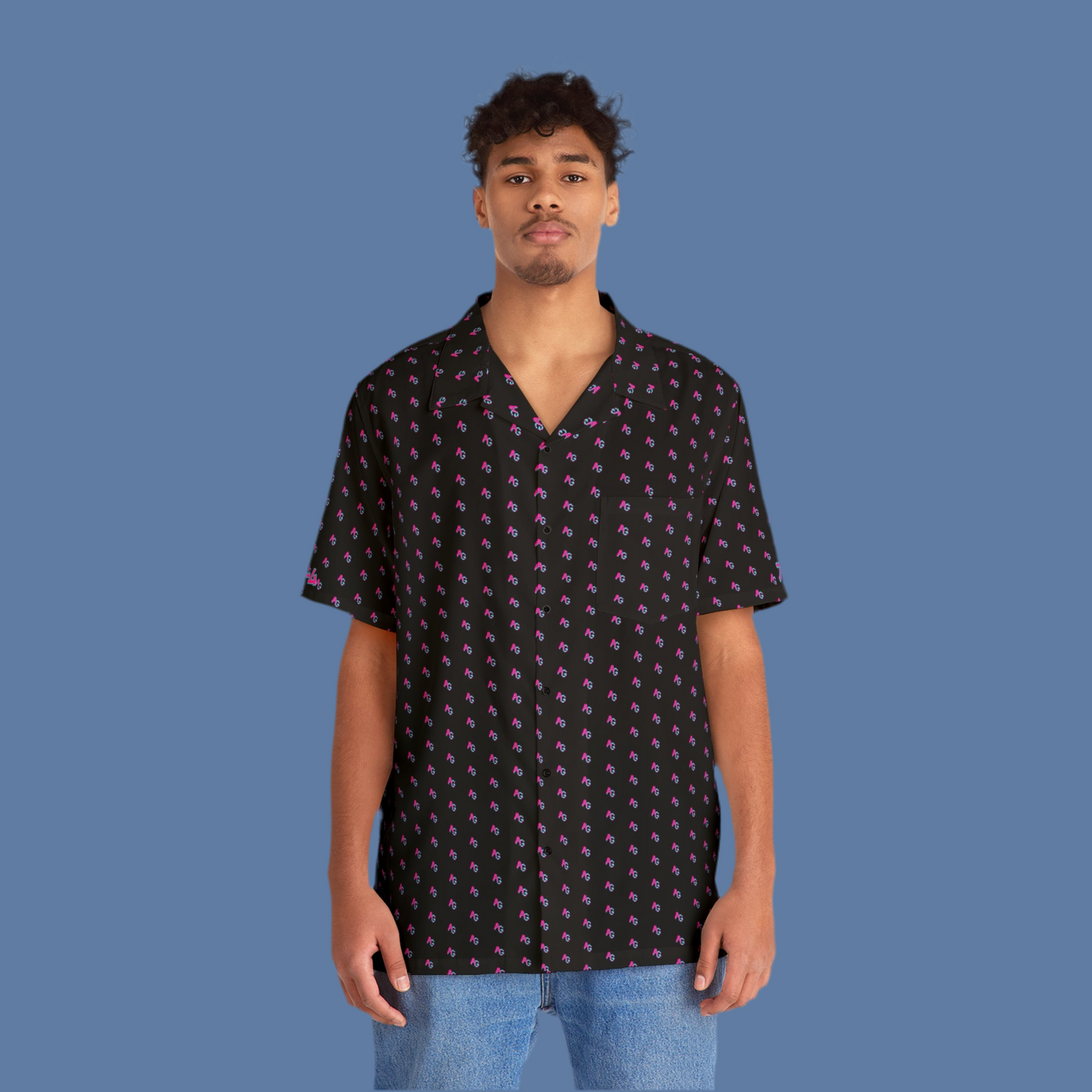 AniGame Original ~ Short-Sleeve Button Up Shirt