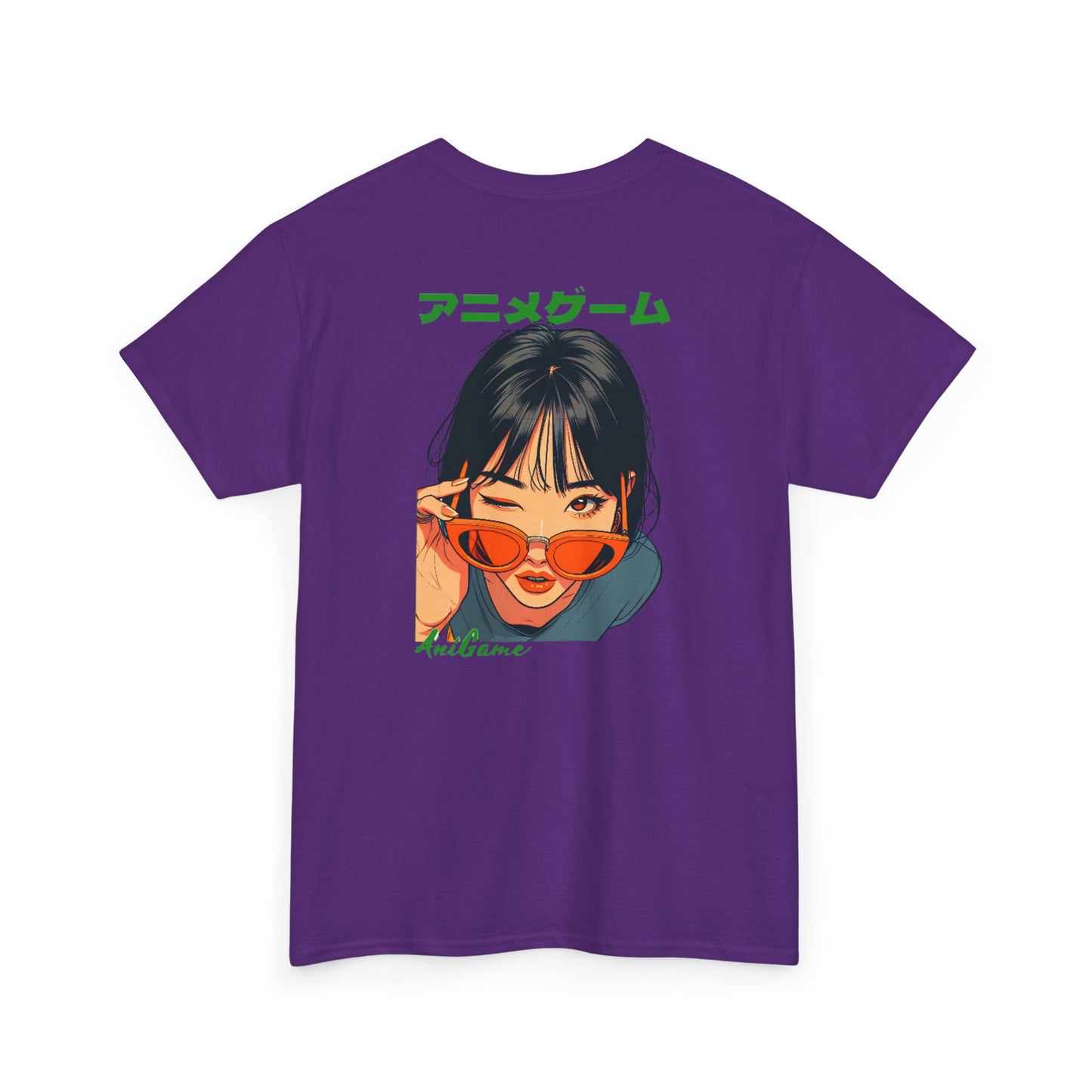 AniGame “Orange Wassup” T-Shirt , Vintage Anime Shirt, Unisex Cotton T-Shirt, Casual Graphic Wear