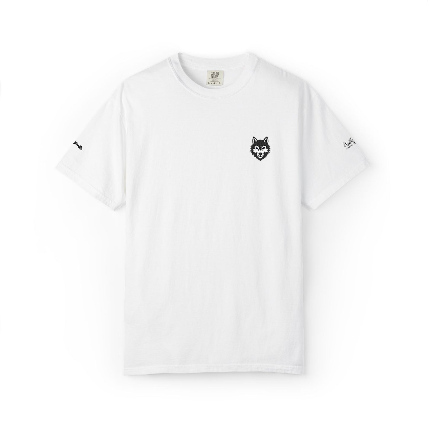 AniGame Original ~ “Kyro the Wolf” (Black and White Design) Short-Sleeve T-Shirt