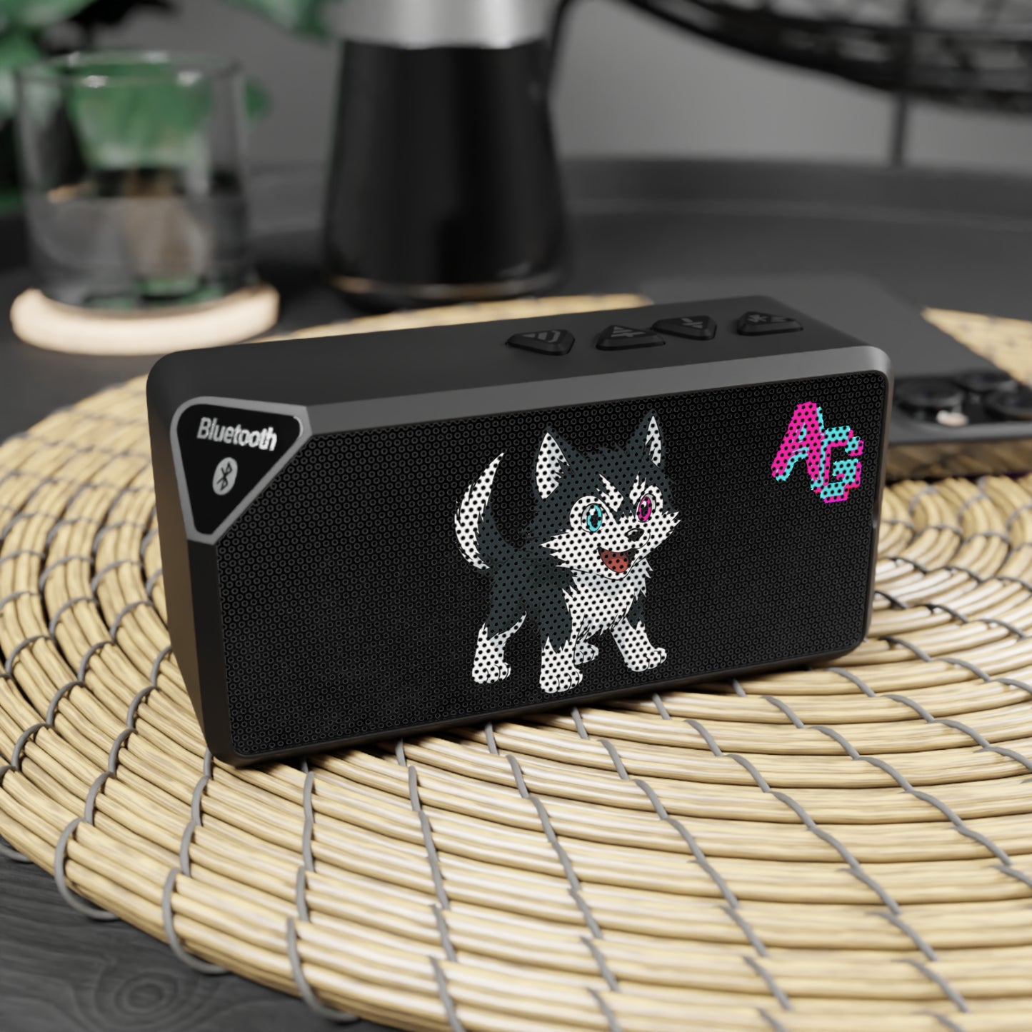 AniGame “KYRO, THE WOLF” Bluetooth Speaker