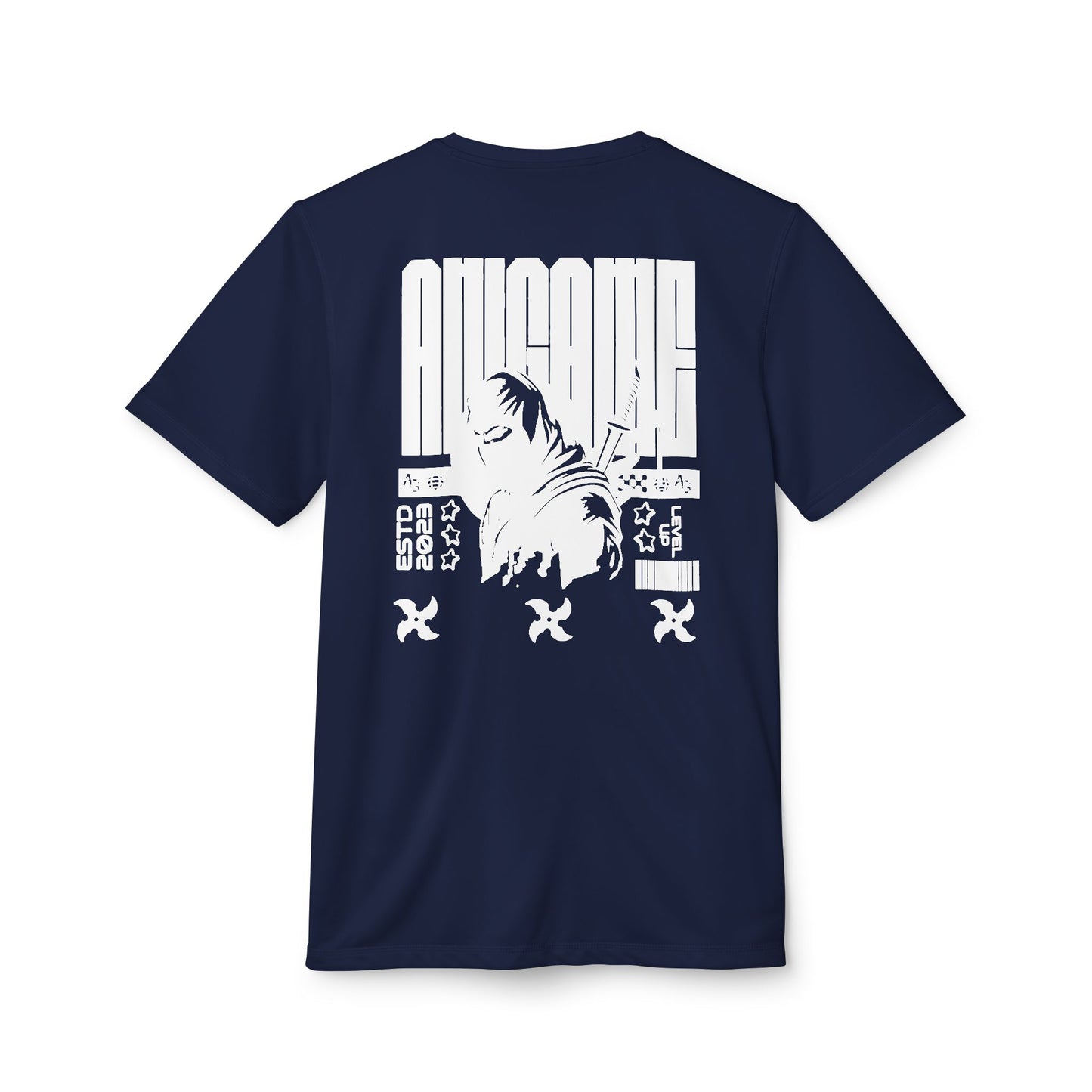 AniGame x Adidas “Dark Shinobi” Unisex Sport T-shirt