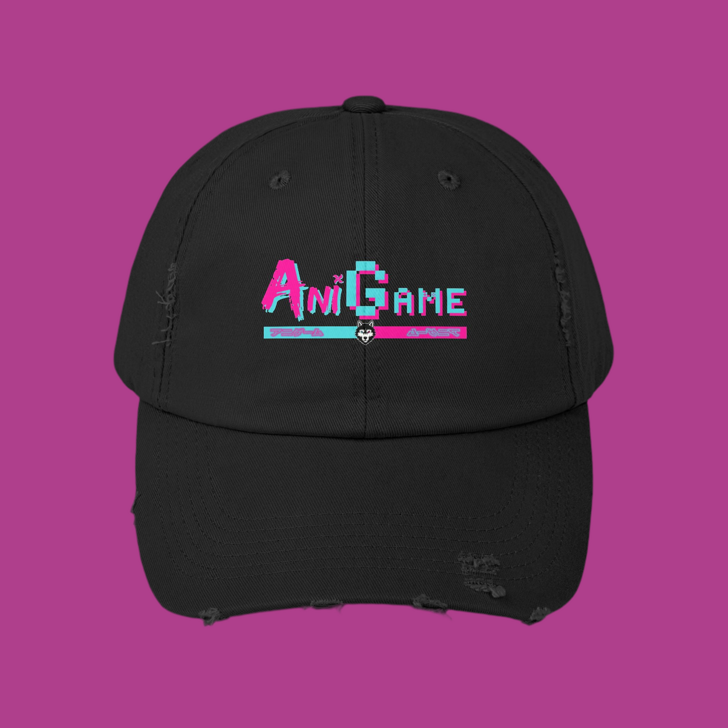 AniGame Unisex Distressed Cap
