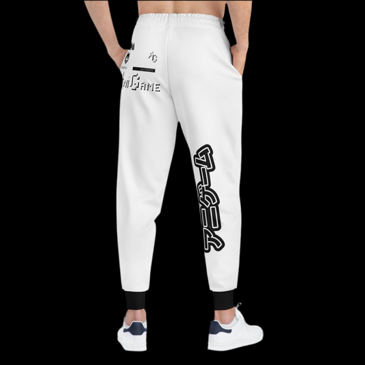 AniGame Athletic/Casual Joggers (WHITE)