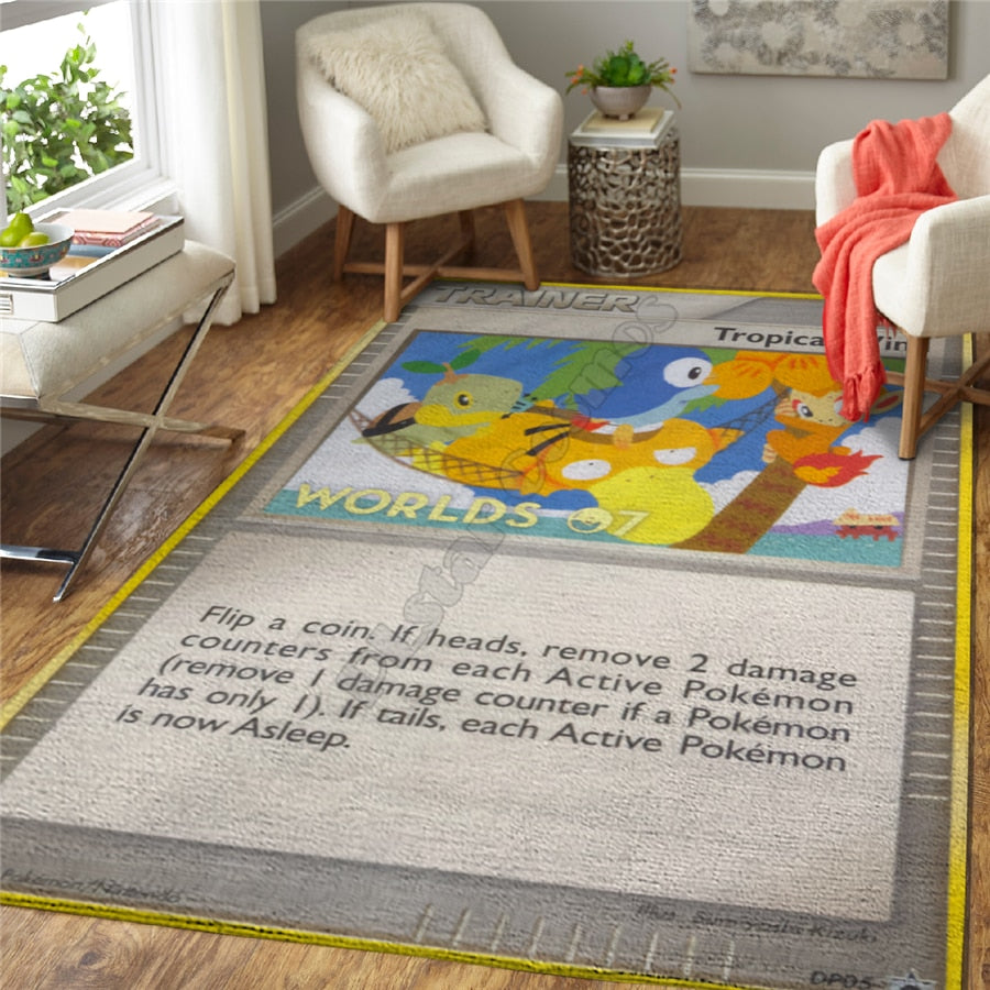 Anime ~ Floor Rugs (Pokemon/Yugioh)
