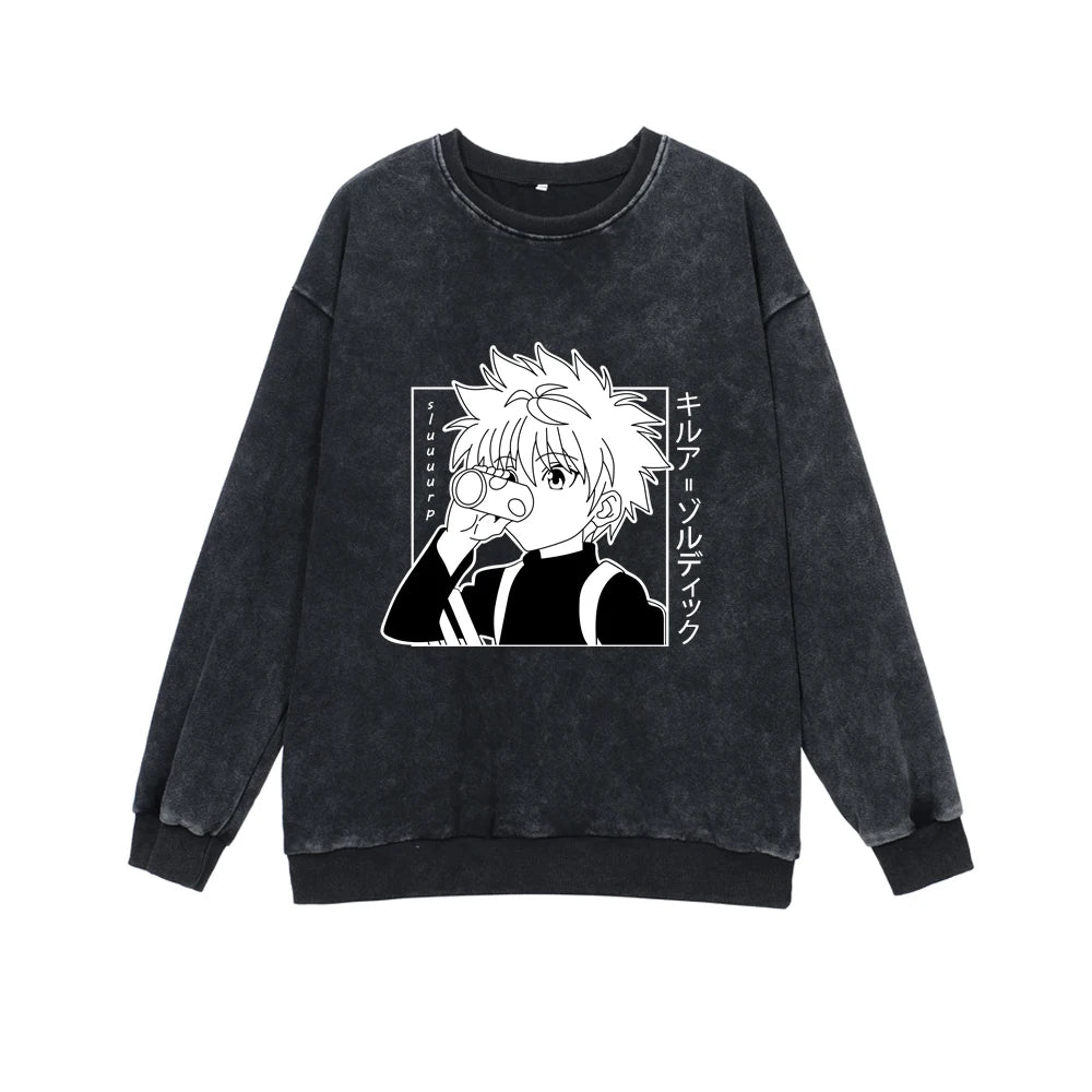 Hunter X Hunter ~ Vintage Washed Sweatshirt