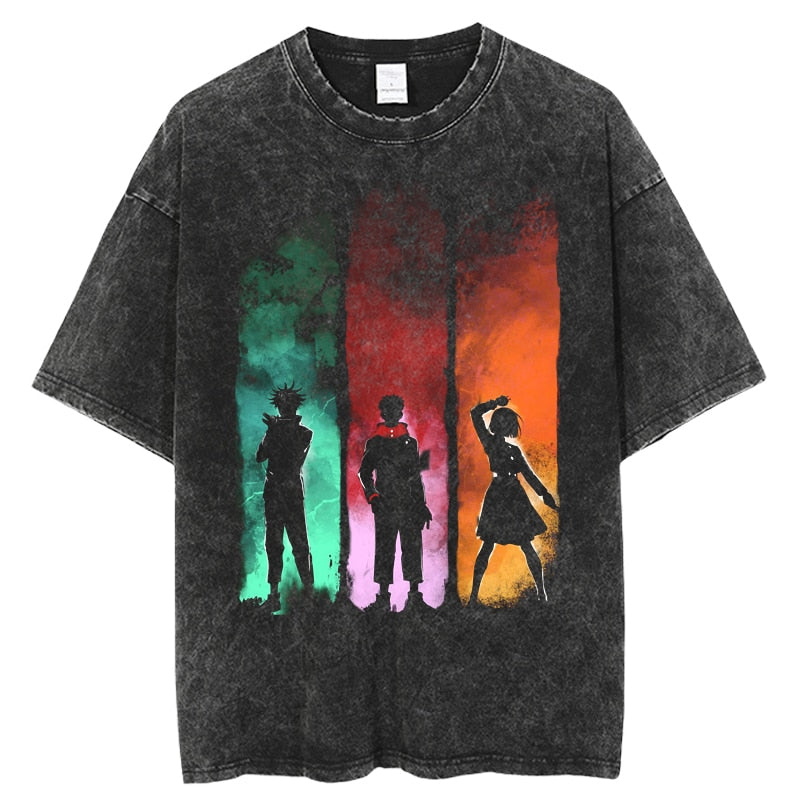 Jujutsu Kaisen ~ Vintage Washed T-Shirts