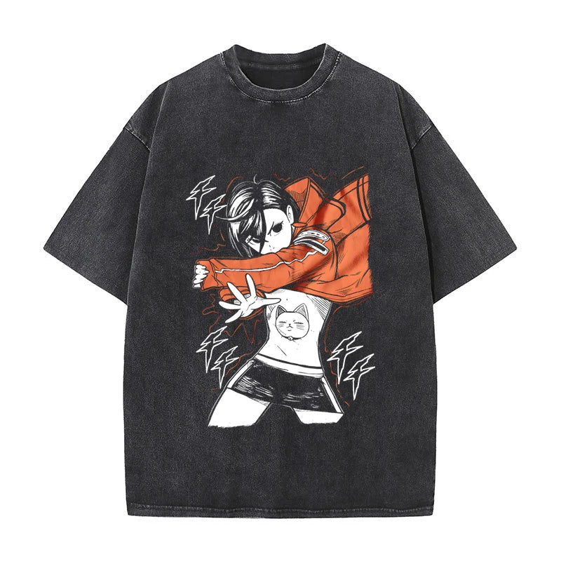 Dan Da Dan ~ Vintage Washed T-Shirts