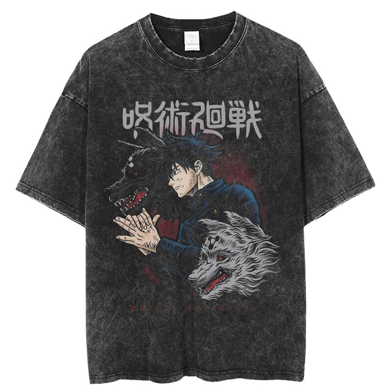 Jujutsu Kaisen ~ Vintage Washed T-Shirts