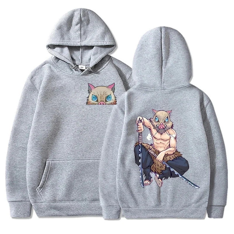 Demon Slayer ~ Inosuke Hashibira Hoodie