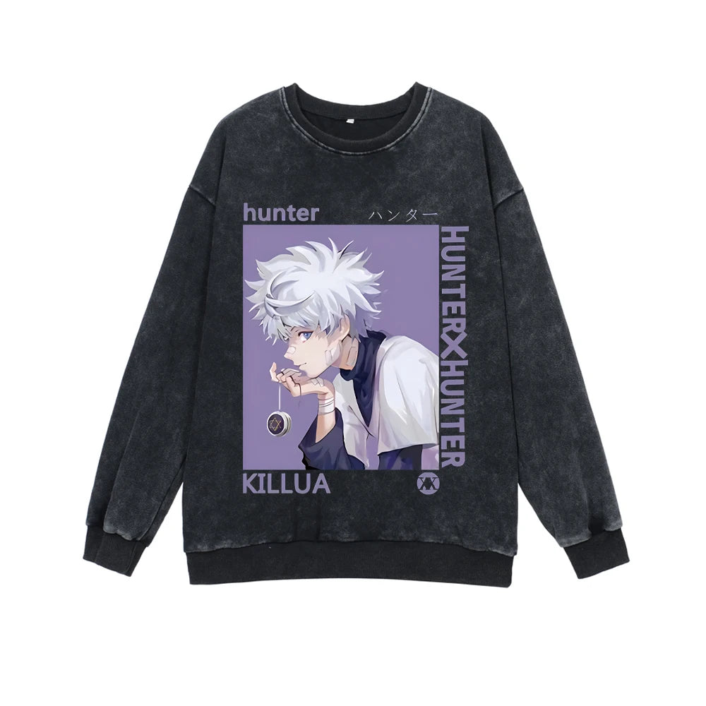 Hunter X Hunter ~ Vintage Washed Sweatshirt