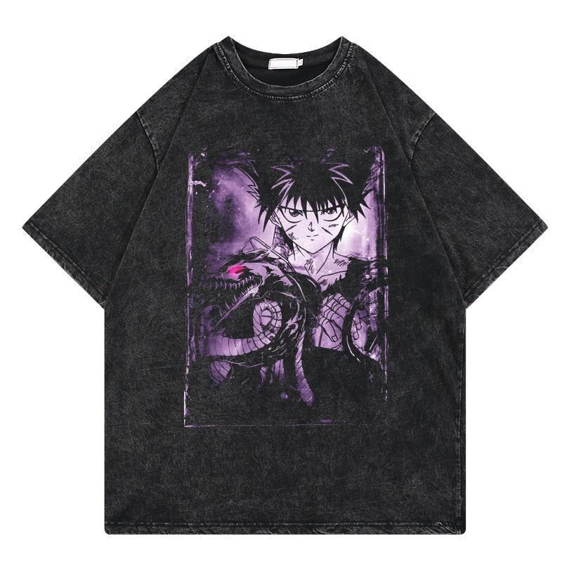 YuYu Hakusho ~ Vintage Washed T-Shirt