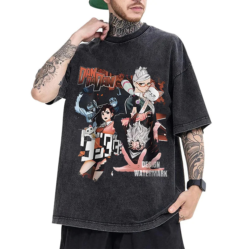 Dan Da Dan ~ Vintage Washed T-Shirts
