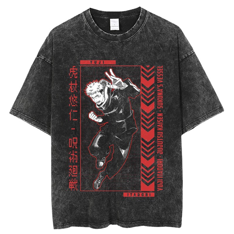 Jujutsu Kaisen ~ Vintage Washed T-Shirts